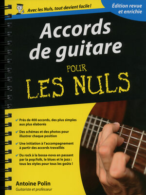 cover image of Accords de guitare Pour les Nuls, édition augmentée